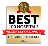 Women’s Choice Awards, America’s 100 Best Hospitals for Patient Experience